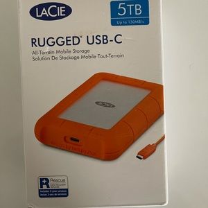 5TB Rugged Portable Harddrive